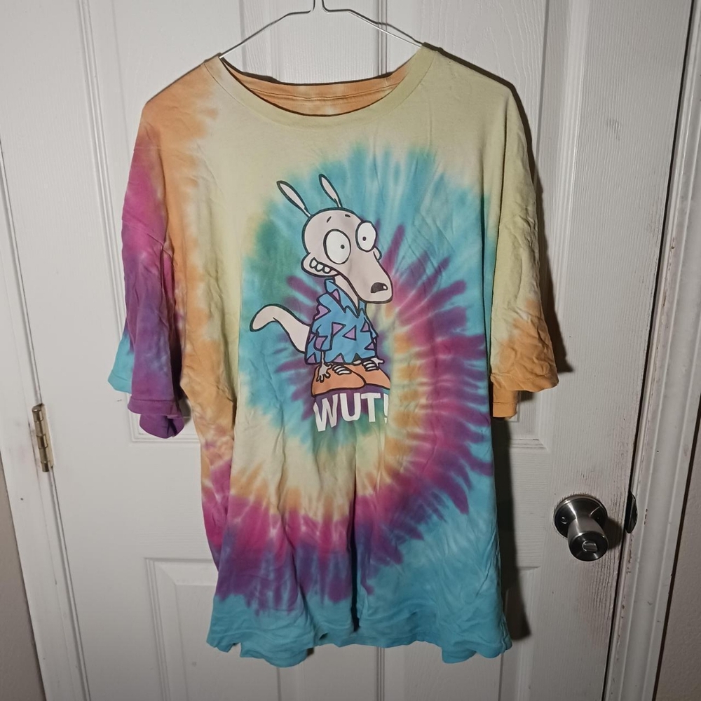 Rocko's Modern Life Wut Tie Dye T-Shirt